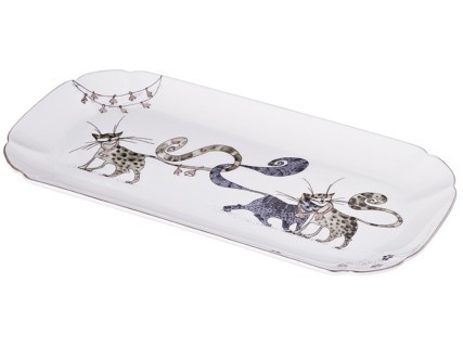 Блюдо lefard "котики" 28*14,5 см Lefard (264-869) Блюдо lefard "котики" 28*14,5 см Lefard (264-869)