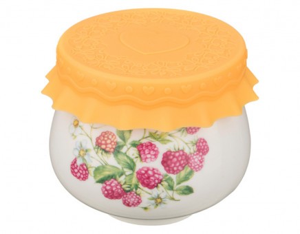 Баночка с силиконовой крышкой lefard "малина" 180 мл Lefard (359-315) Баночка с силиконовой крышкой lefard "малина" 180 мл Lefard (359-315)