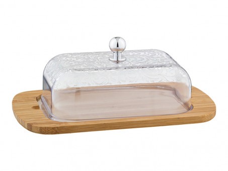 Масленка agness с пластиковой крышкой 19*12*7 см Agness (912-018) Масленка agness с пластиковой крышкой 19*12*7 см Agness (912-018)